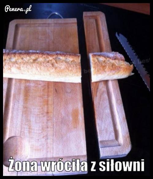 Żona wróciła z siłowni