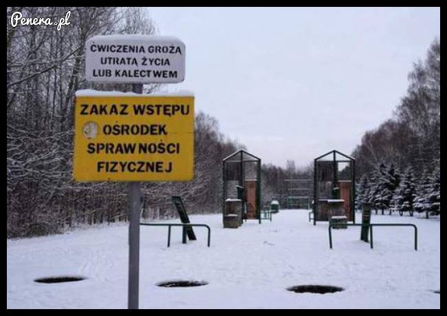 A mówią że sport to zdrowie