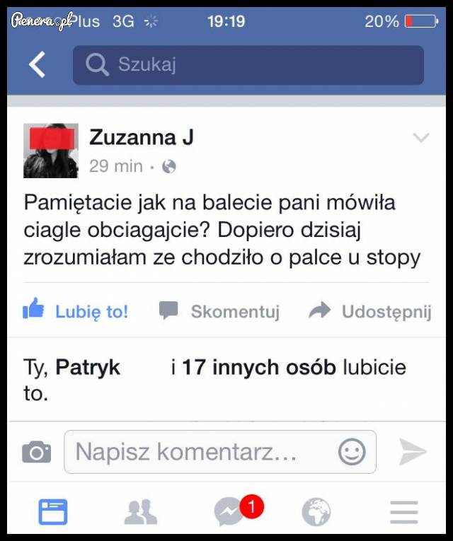 Chodziła na balet ale niezbyt szybko łapała o co chodzi