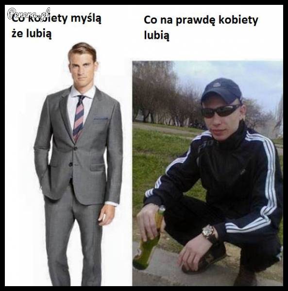 Co kobiety myślą że lubią