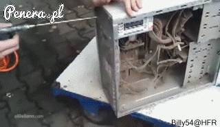 Gdy po 5 latach pierwszy raz czyścisz kompa