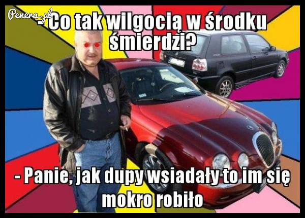 Gdy w aucie trąci wilgocią