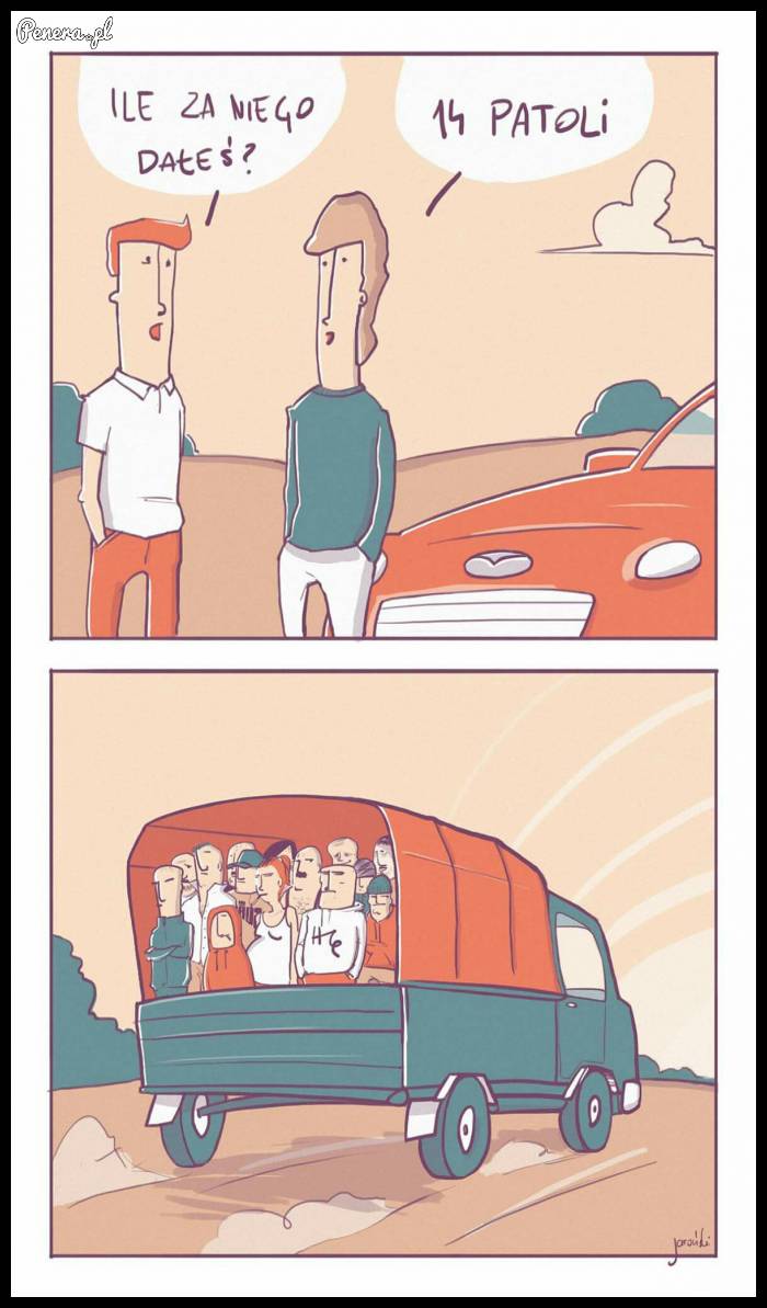 Ile dałeś za ten samochód?!