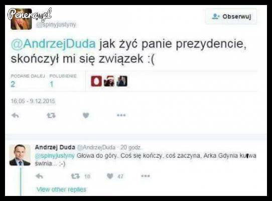 Jak żyć Panie Prezydencie