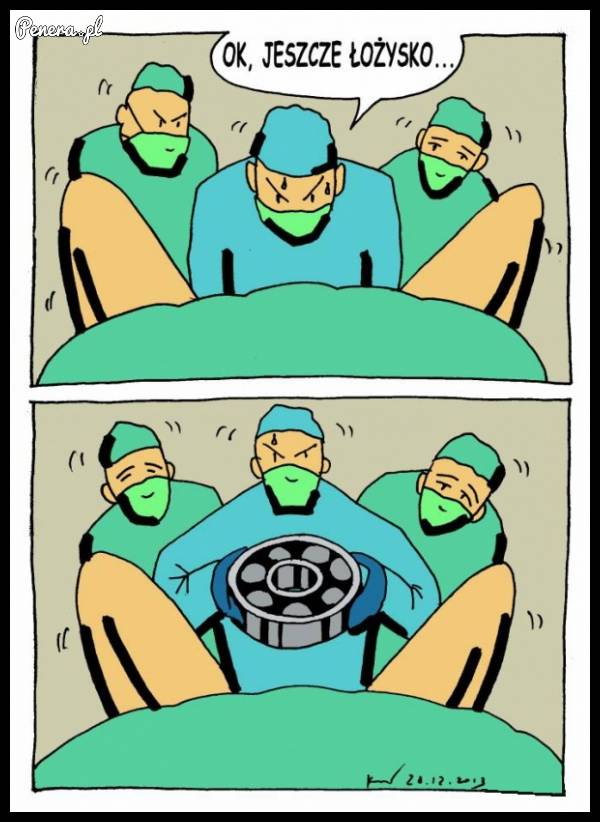 Jeszcze tylko łożysko i po sprawie