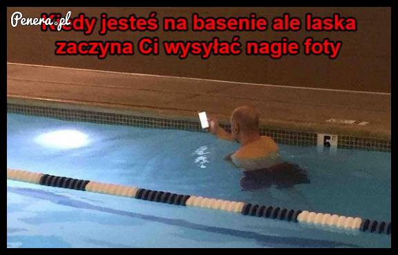 Kiedy jesteś na basenie
