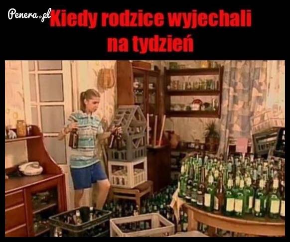 Kiedy rodzice wyjechali na tydzień