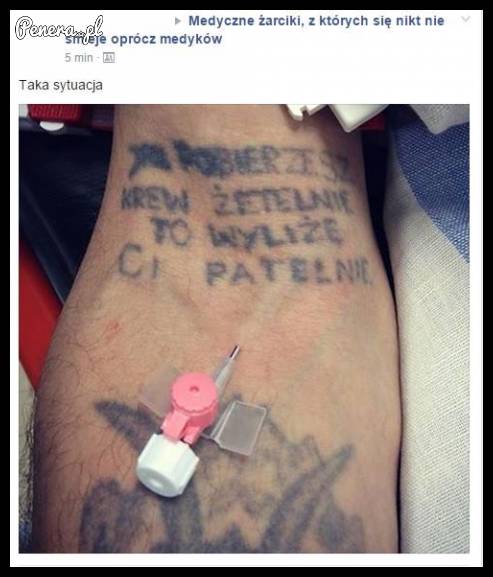 Najdebilniejszy tatuaż jaki w życiu widziałem!