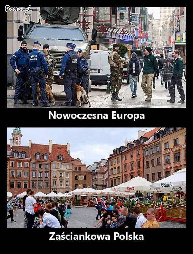 Nowoczesna Europa kontra zaściankowa Polska