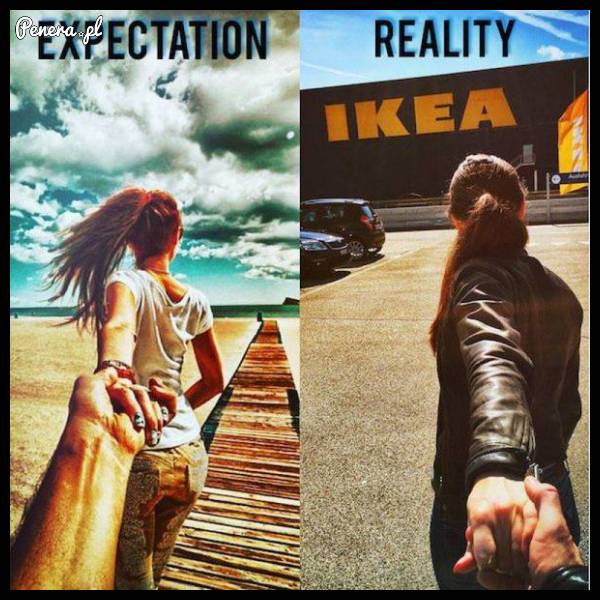 Oczekiwania kontra rzeczywistość