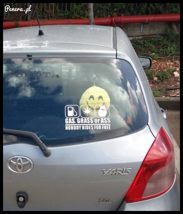 Paliwo, jaranie albo d**a