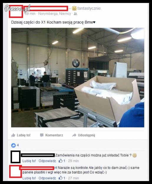 Pracuj w fabryce BMW
