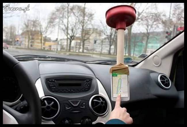 Rewelacyjny uchwyt do nawigacji