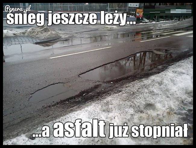 Śnieg jeszcze leży
