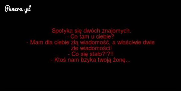 Spotyka się dwóch znajomych!