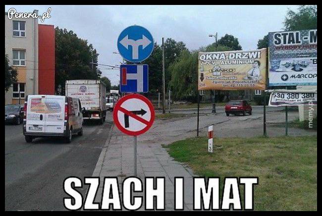 Szach i mat na drodze!