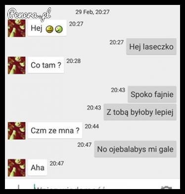 Szybki tekst na podryw