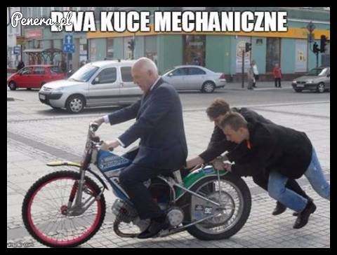 Tak wyglądają dwa kuce mechaniczne