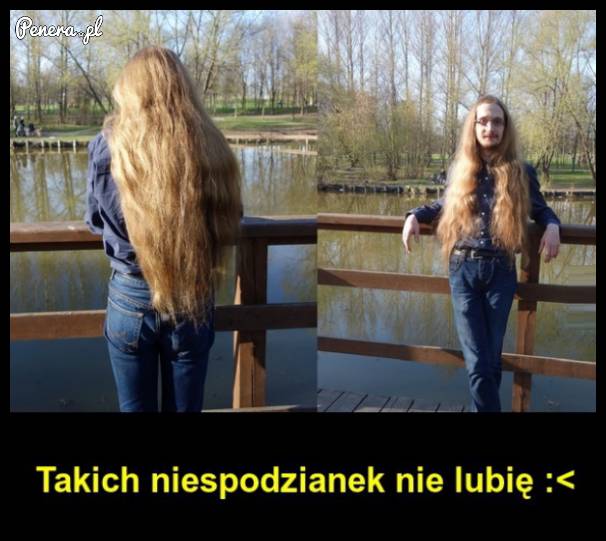 Takich niespodzianek to ja nie lubię