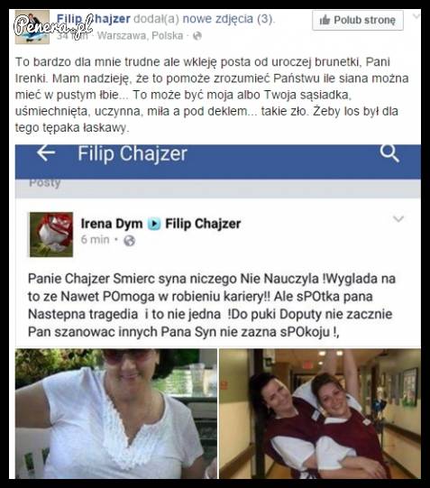 Takie wiadomości dostaje Chajzer