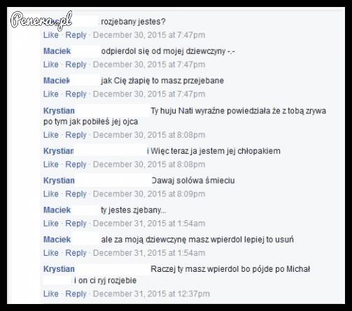 Tymczasem patologia na fejsie