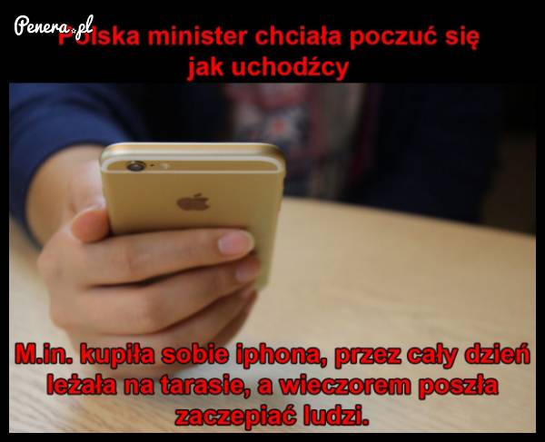 Chciała się poczuć jak uchodźcy