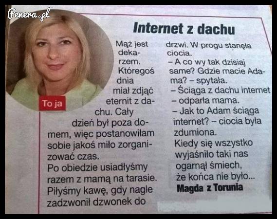 Internet z dachu