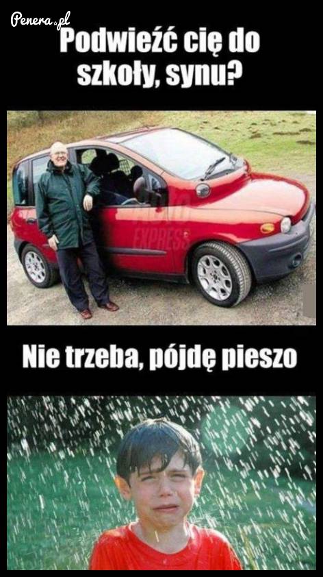 Kiedy ojciec ma fiata Multipla