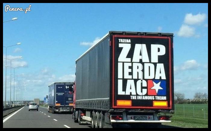 Kierowcy TIRów tak mają