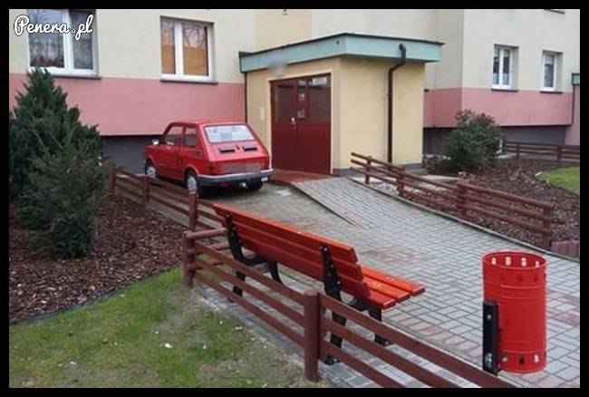 Maluchem to wszędzie zaparkujesz!