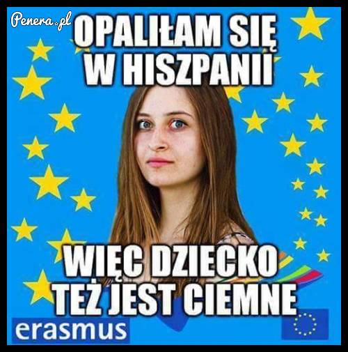 Opaliła się w Hiszpanii