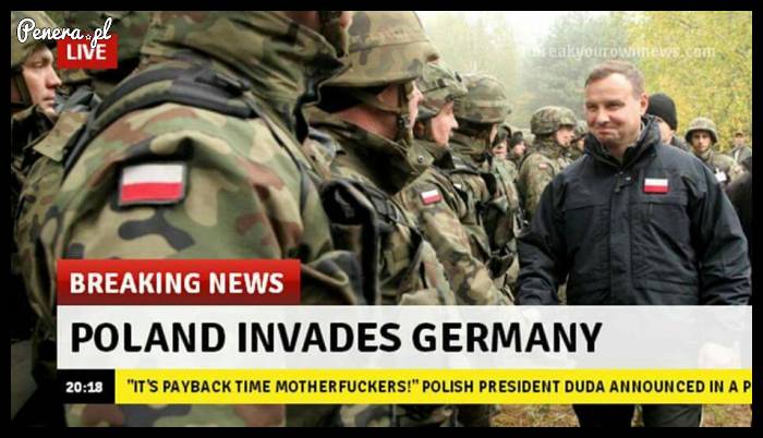 Polska napadła na Niemcy