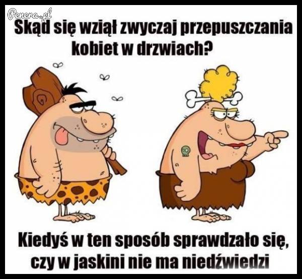 Skąd się wziął zwyczaj przepuszczania kobiet w drzwiach?