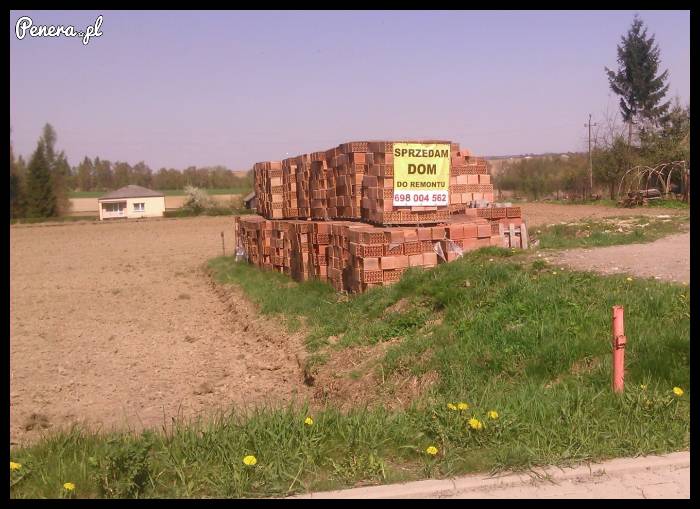 Sprzedam dom do małego remontu