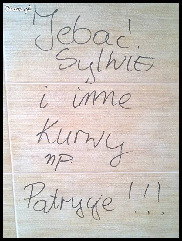 Tymczasem w gimbazialnym kiblu