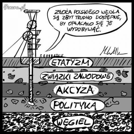 Typowe problemy polskiego górnictwa