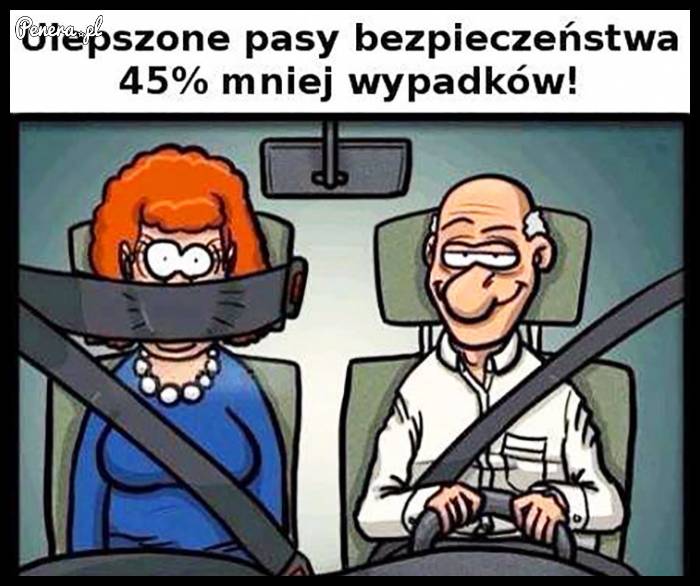 Ulepszone pasy bezpieczeństwa
