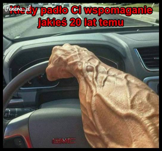 Wspomaganie w aucie mi padło