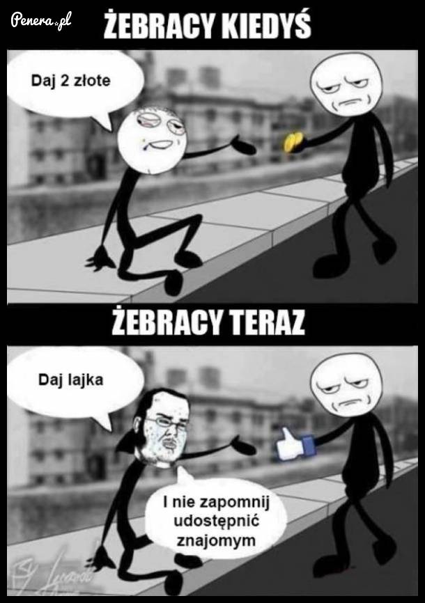 Żebracy kiedyś kontra żebracy teraz