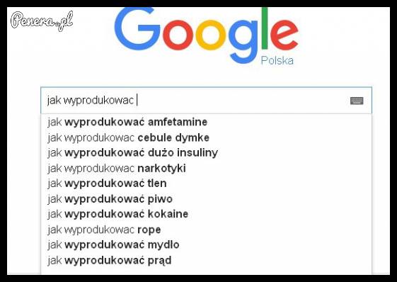 Google podpowiada Polakom