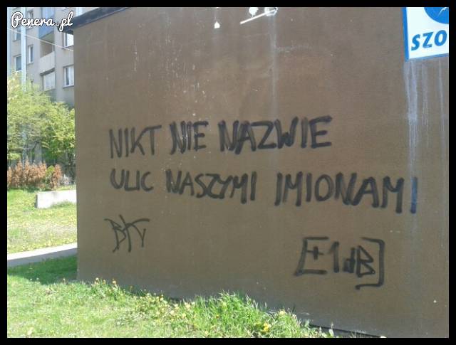 Graffiti przegrywa