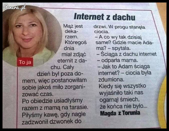 Internet z dachu