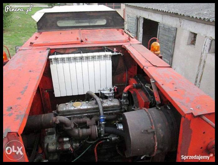 Kazik wstawił odpowiednią chłodnicę do bizona