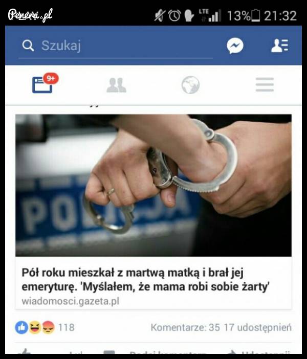 Kochany synuś - pół roku mieszkał z martwą matką