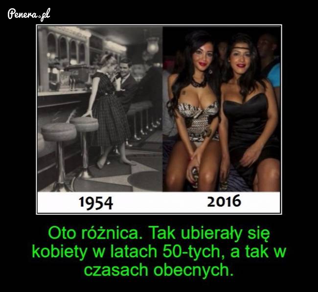 Oto różnica! Tak ubierały się kobiety w latach 50