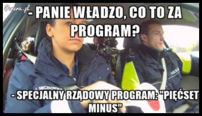 Panie władzo a co to za program?