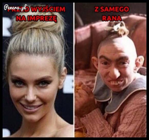 Przed wyjściem na imprezę