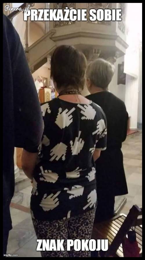 Przekażcie sobie znak pokoju