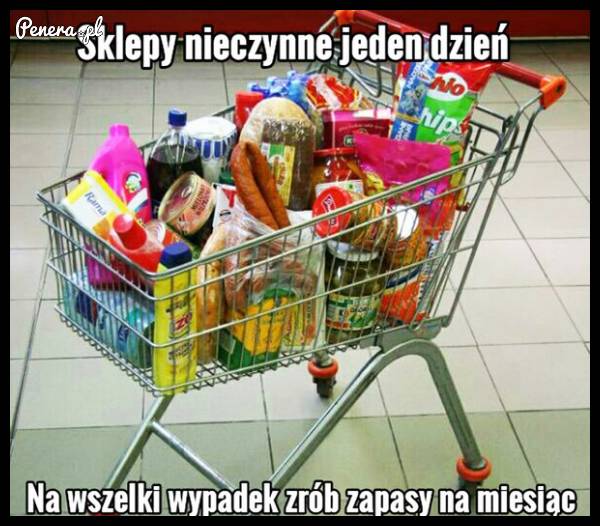 Sklepy nieczynne jeden dzień