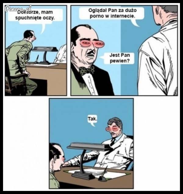 Spuchnięte oczy - to straszna choroba